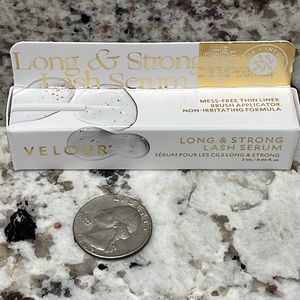 Velour long & strong lash serum purse travel size .14 sells for $42 NWT